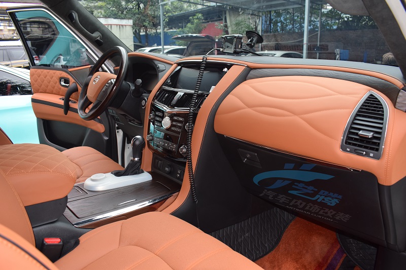 日产途乐内饰怎么改装大气又豪华途乐内饰豪华什么改装案例